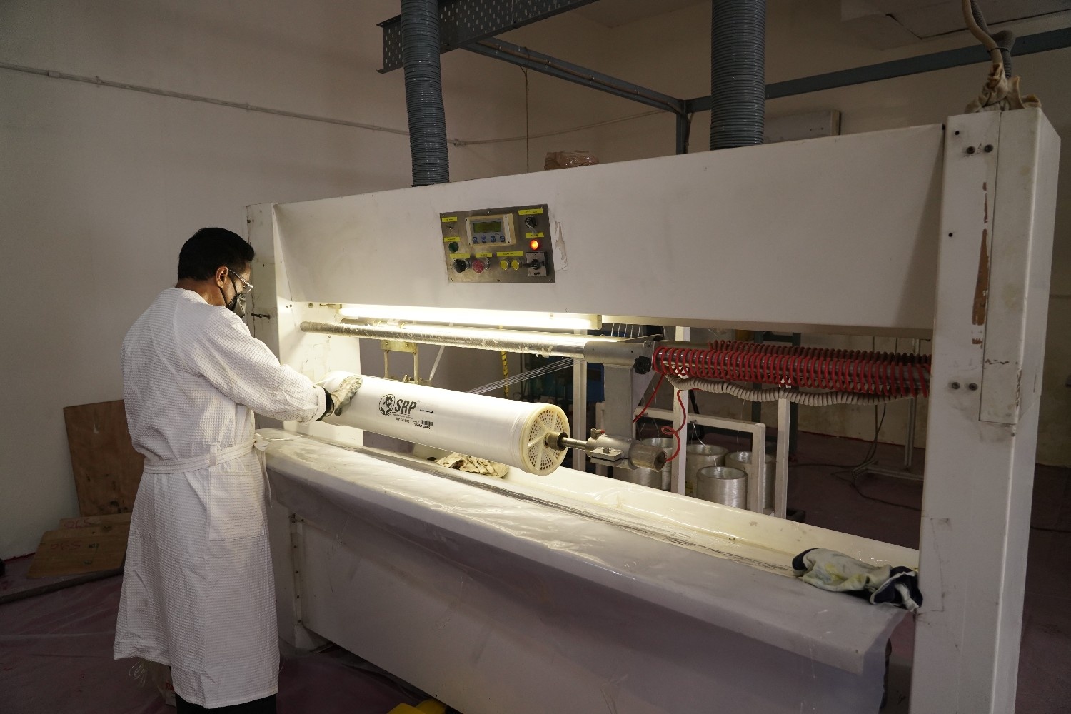 Membrane production line at SR Paryavaran