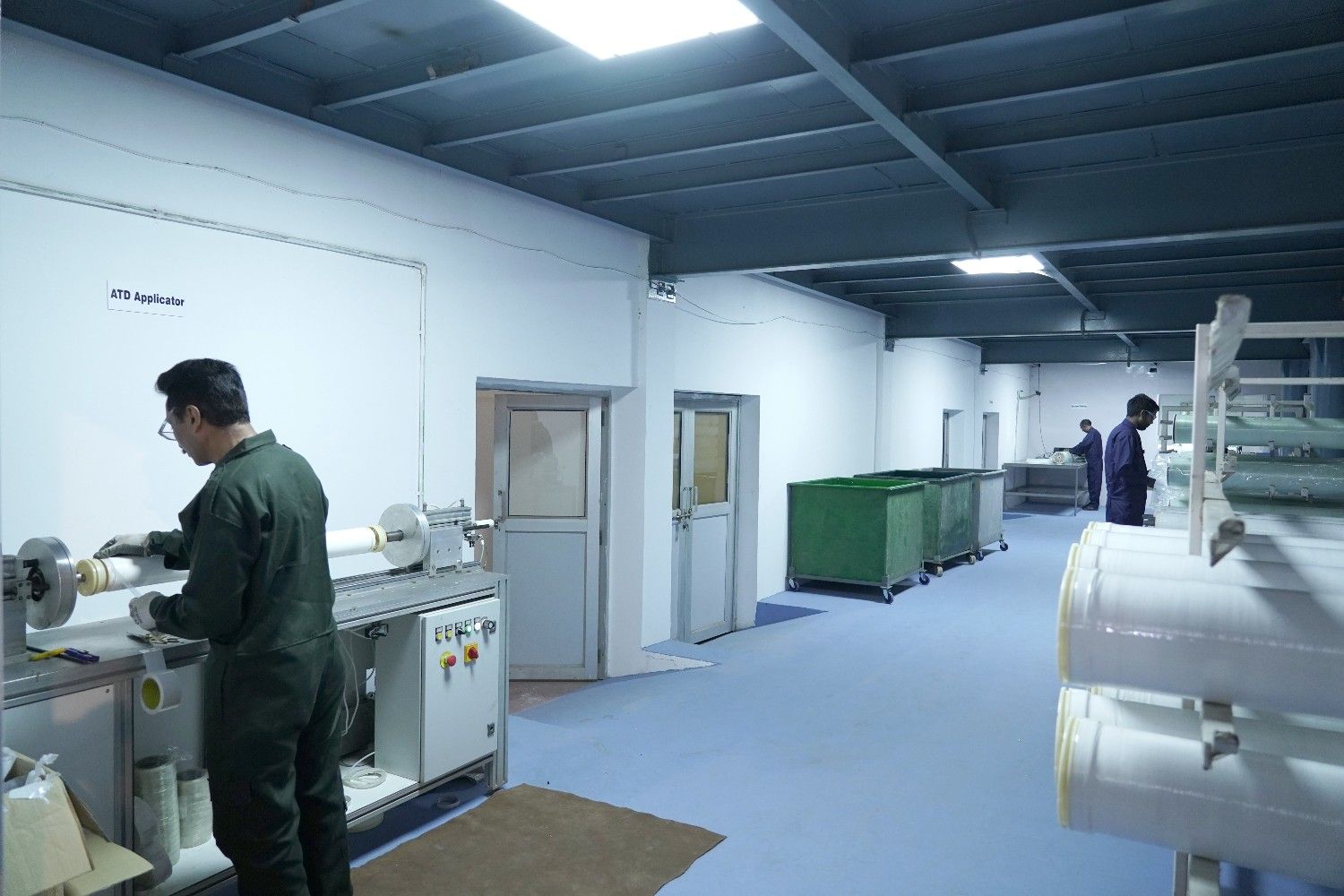Membrane assembly section