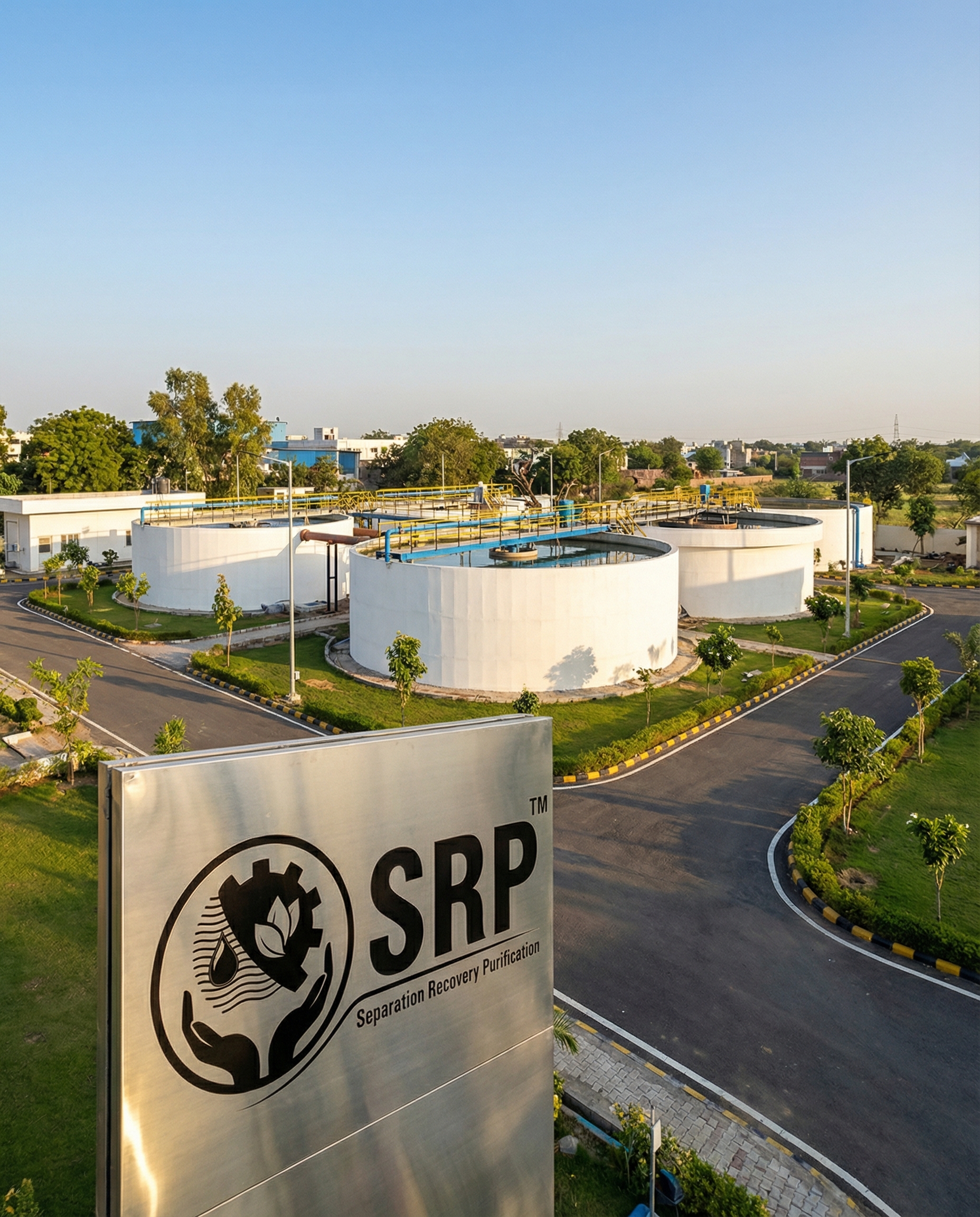 aeration tank / activated sludge plant