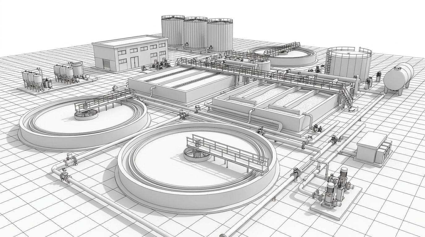 engineer at SCADA screen / plant operations