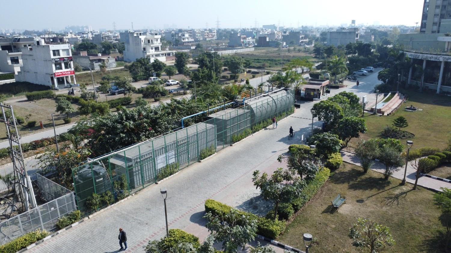 Awho mohali integrated 650Kld Smart embr Containarised Stp