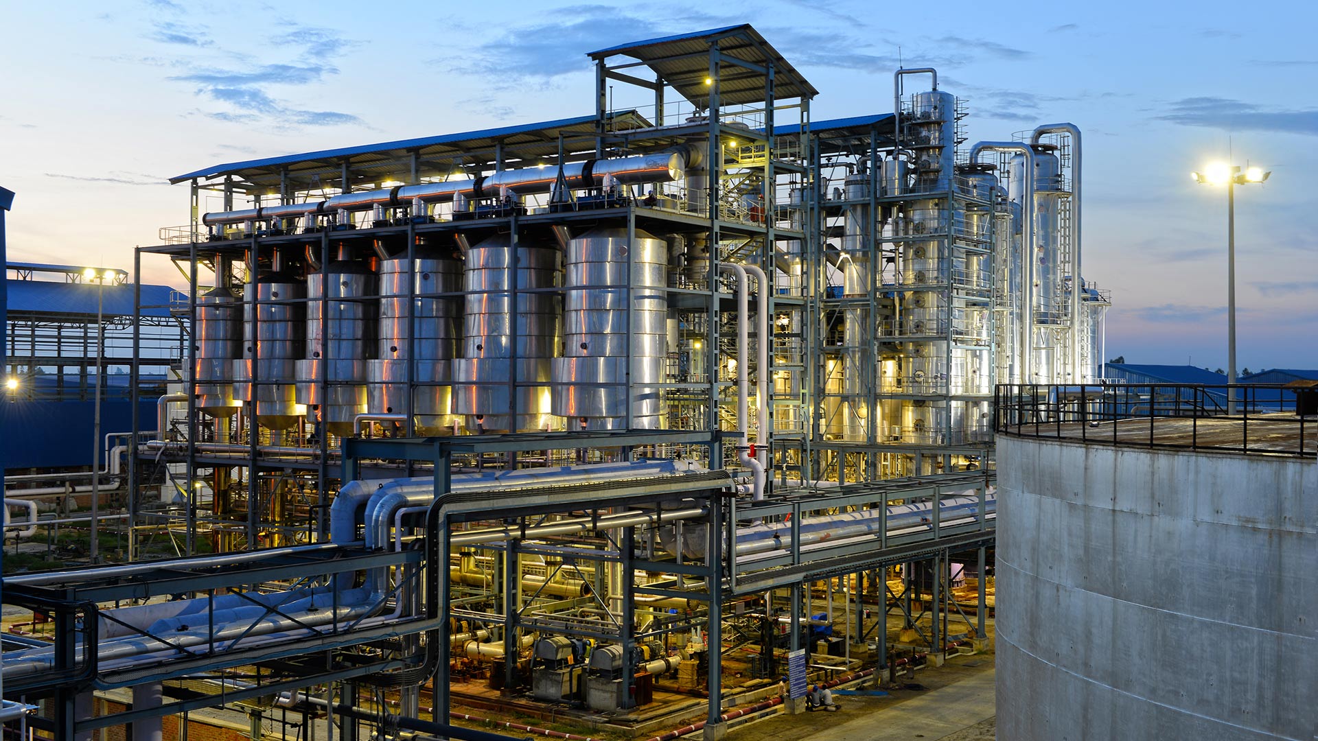 sugar mill / distillery ETP